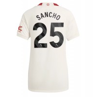 Fotbalové Dres Manchester United Jadon Sancho #25 Dámské Alternativní 2023-24 Krátký Rukáv